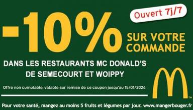 Photo enseigne : McDonald's