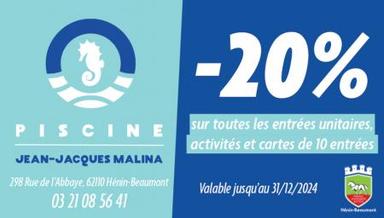 Photo enseigne : Piscine Jean-Jacques Malina