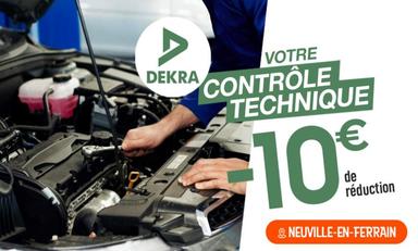 Photo enseigne : Centre contrôle technique DEKRA 