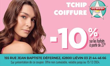Photo enseigne : Tchip Liévin
