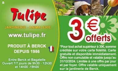 Photo enseigne : Jardinerie Tulipe
