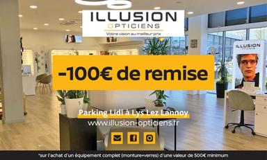 Photo enseigne : Illusion Opticien