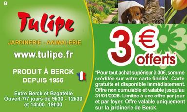 Photo enseigne : Jardinerie Tulipe