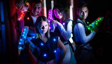 Photo enseigne : Laser game